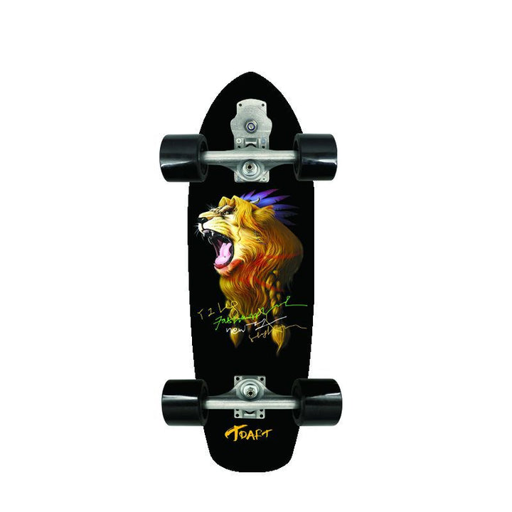 Retro-Inspired Mini Cruiser Skateboard Kalsten