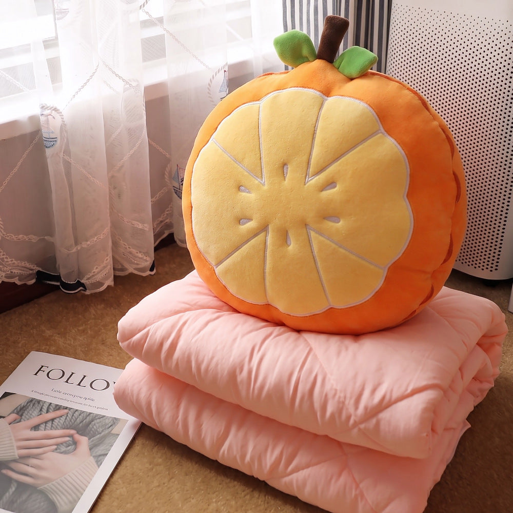 Plush pillow in fruity design Kalsten