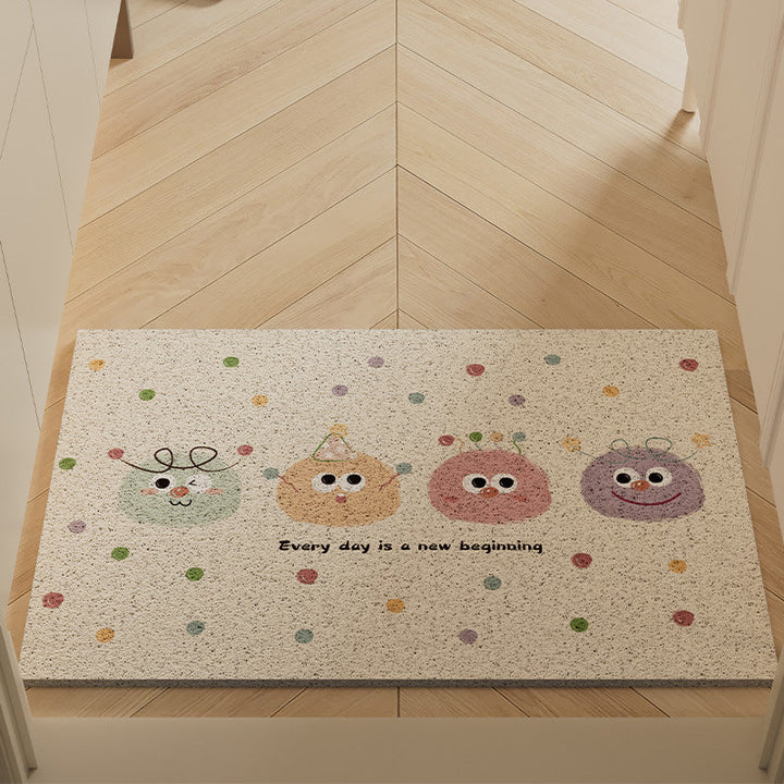 Fun Character Welcome Mat Kalsten