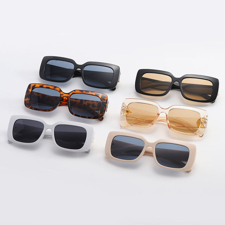 Women's Oversized Sunglasses with Luxurious Transparent Frame Kalsten