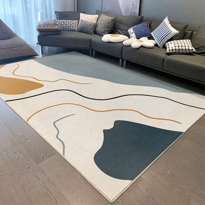 Abstract Pattern Area Rug Acalora