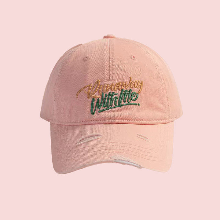 Women's Graphic Embroidered Adjustable Baseball Cap Kalsten