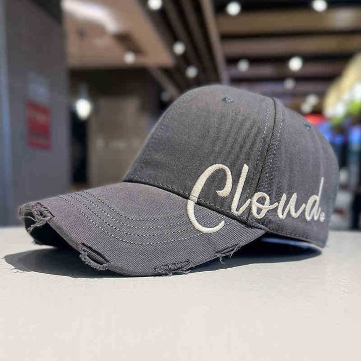 Women's Distressed Casual Cotton Baseball Cap Kalsten
