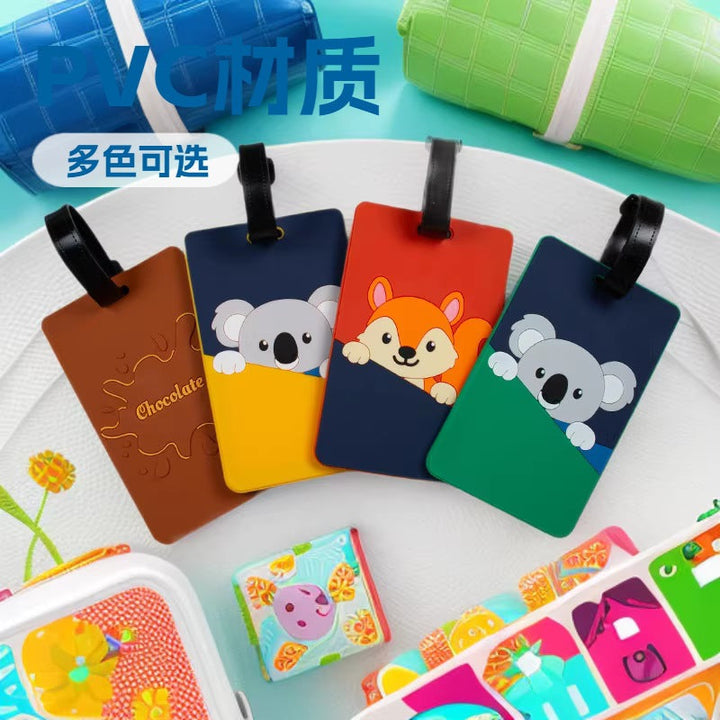 Fun Chocolate Splash Luggage Tag Kalsten