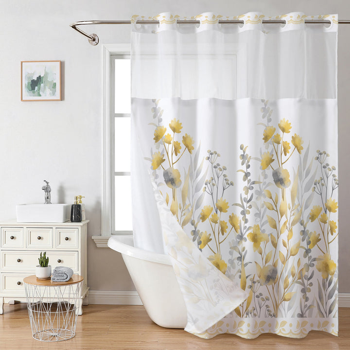 Floral Design Shower Curtain Kalsten