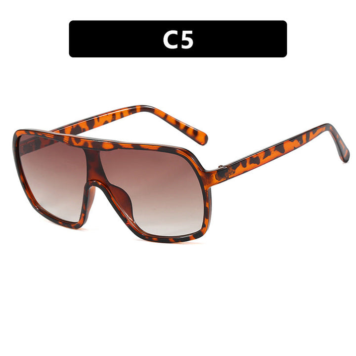 Women oversized sunglasses with wide frame Kalsten