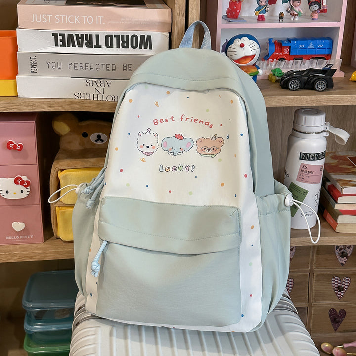 Children's Cute Cartoon Character School Backpack