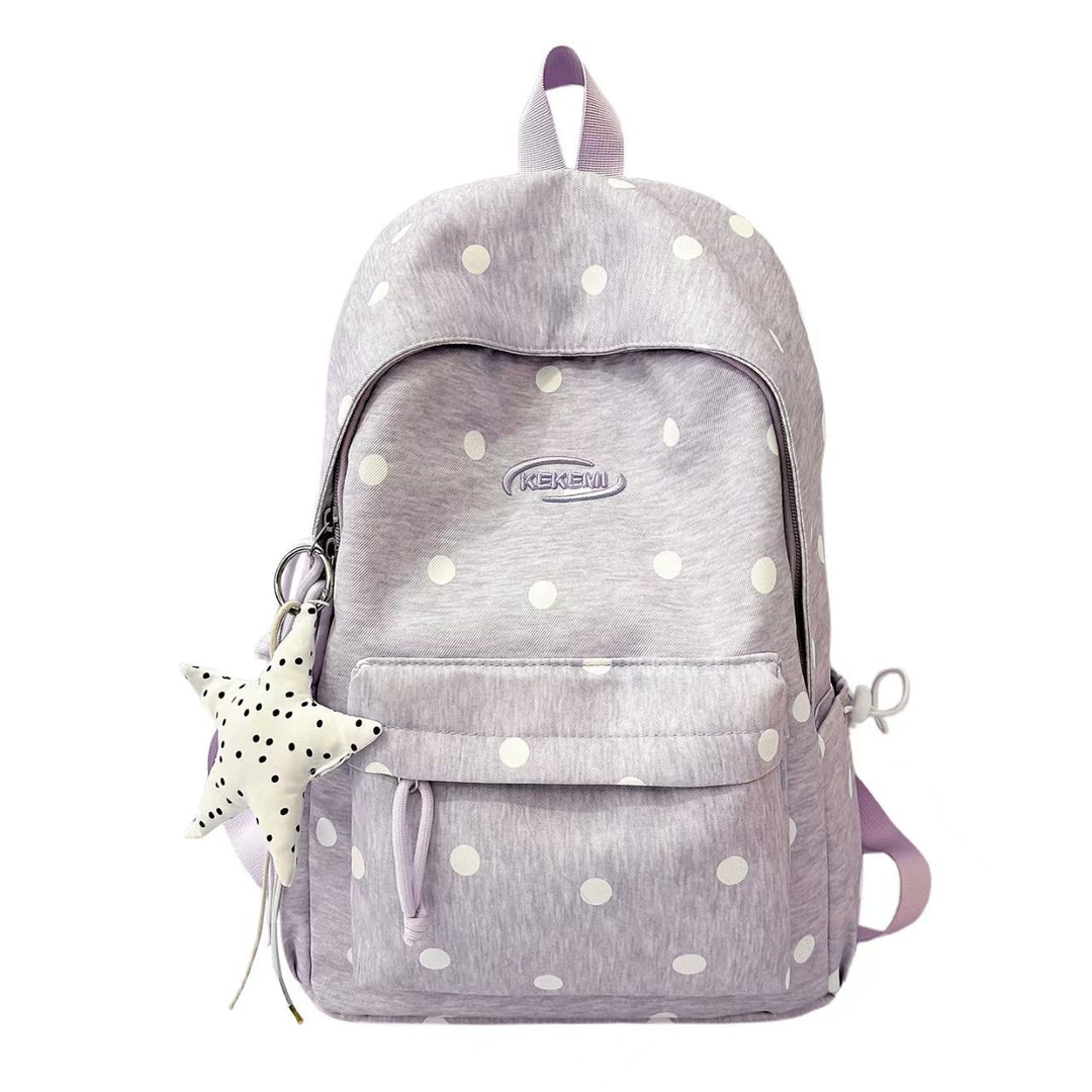 Lightweight Polka Dot Backpack Kalsten