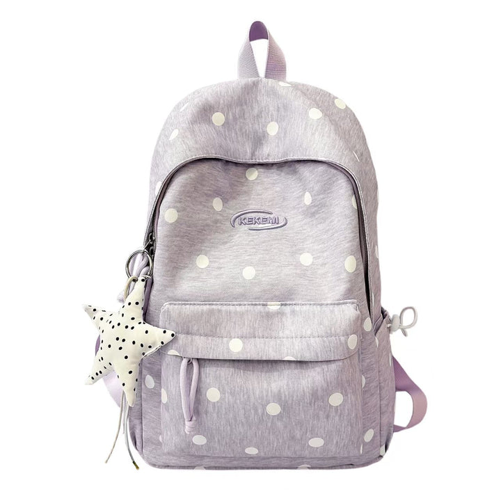 Lightweight Polka Dot Backpack Kalsten