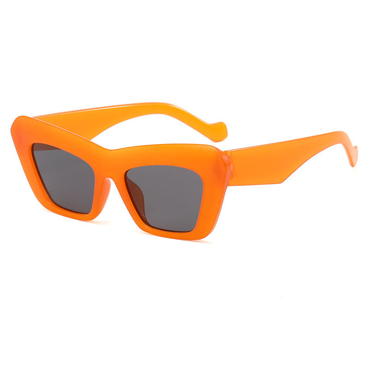 Women's fashionable oversized sunglasses with angular frame Kalsten