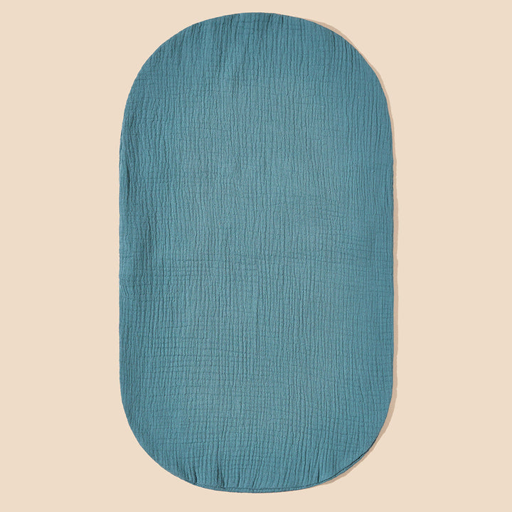 Cotton Muslin Crib Mattress Protector kalsten