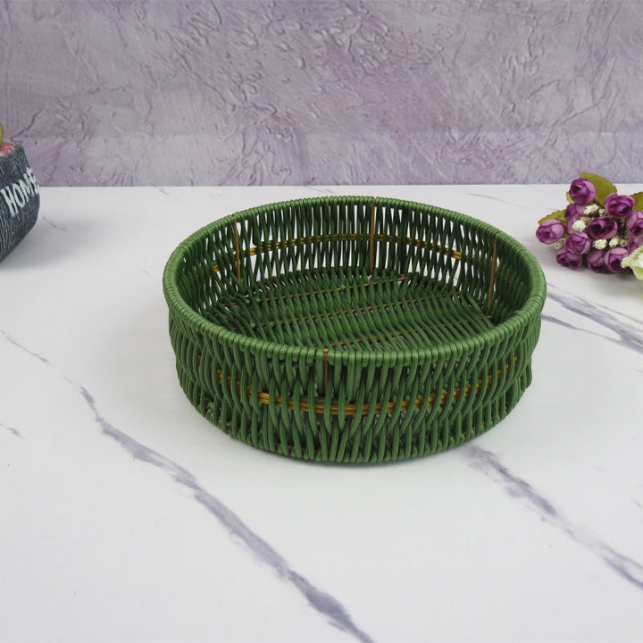 Ladies Oval Organizer Basket with Separate Compartments Kalsten
