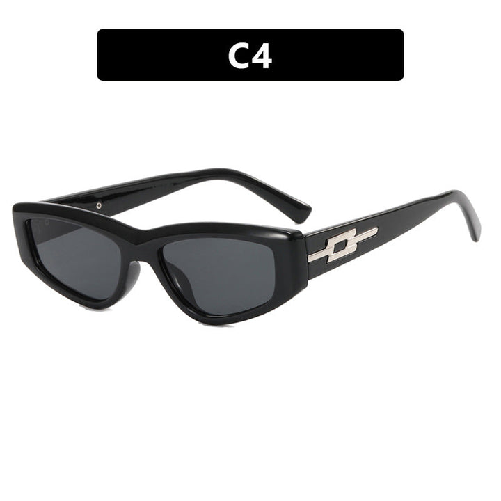 Women's stylish Cat-Eye sunglasses with transparent frame and cool lenses Kalsten