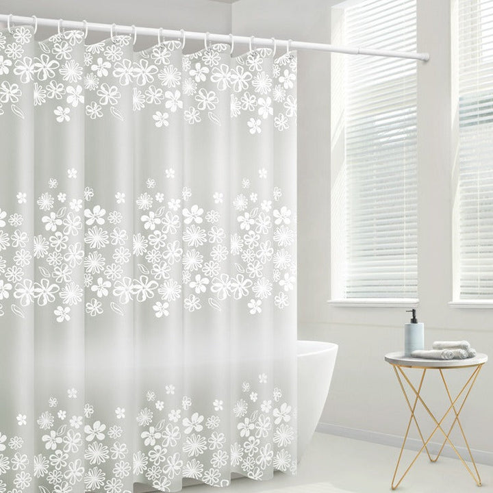 Floral Patterned Waterproof Shower Curtain Kalsten