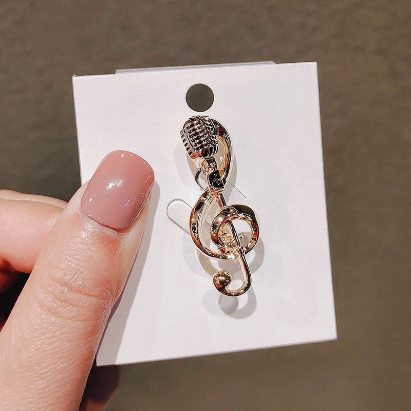 Musical Notes Brooch Kalsten