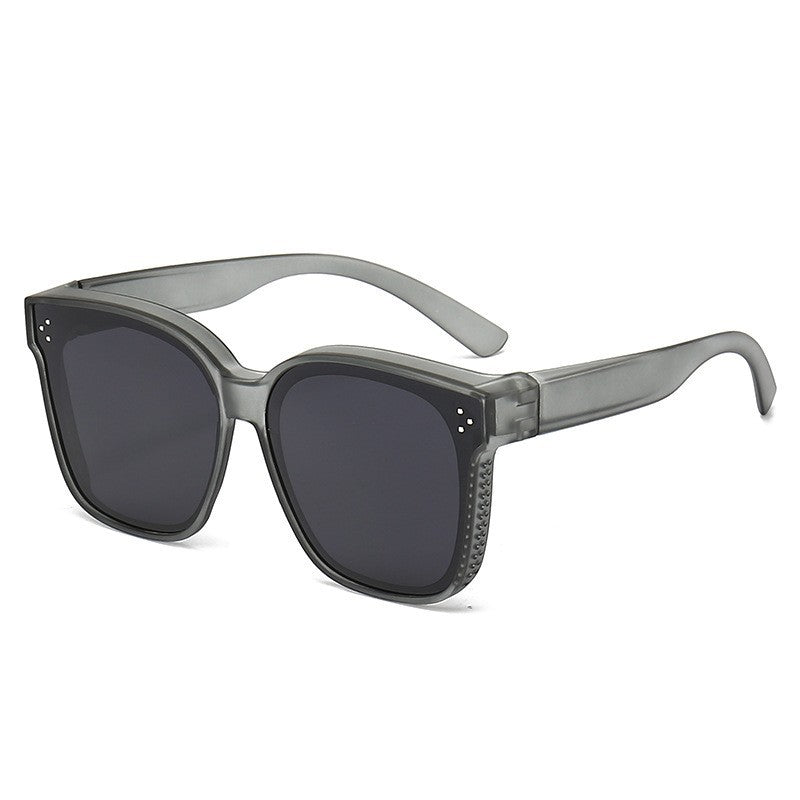 Women's fashionable square sunglasses with UV protection and comfortable temples Kalsten