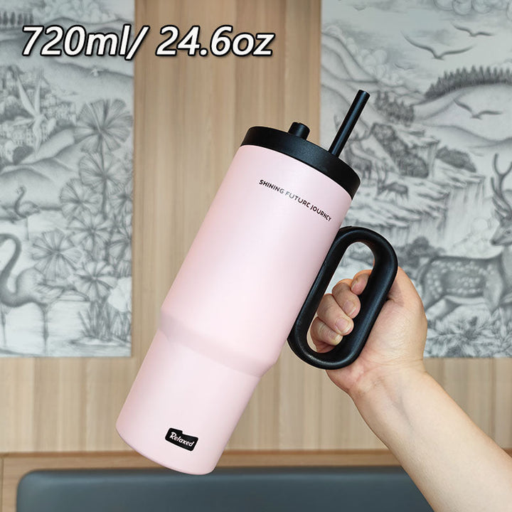 Women insulated drinking container with ergonomic handle Kalsten