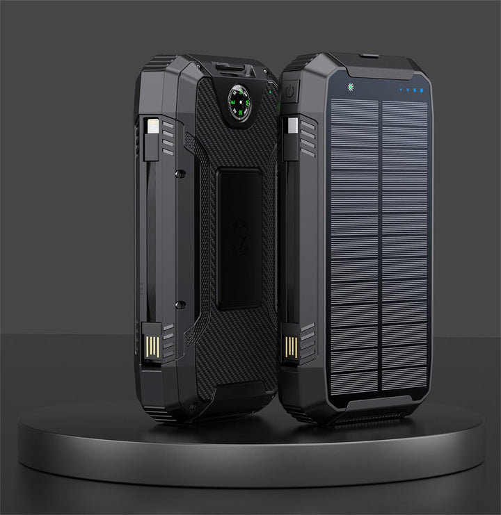 Robust Solar Power Bank with Multifunctional Charging Port Kalsten
