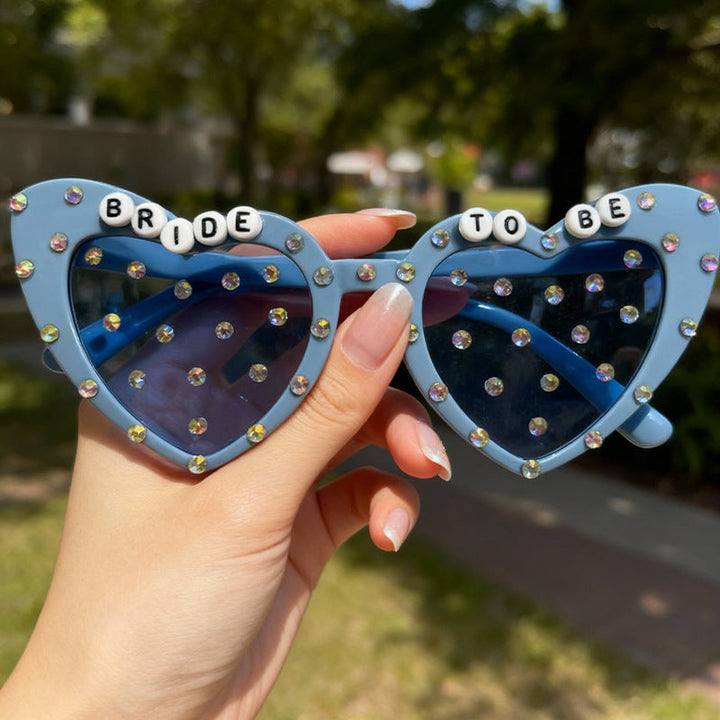 Bride-To-Be Heart-Shaped Sunglasses Kalsten