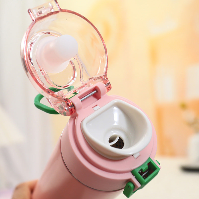 Women's insulated drinking bottle with practical flip lid Kalsten