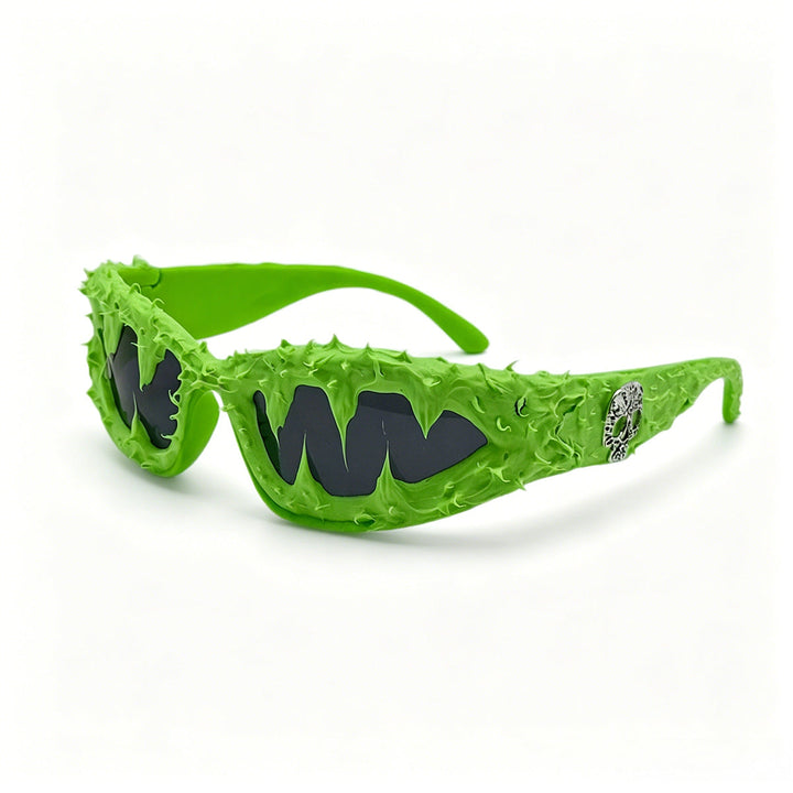 Ladies creative fashion sunglasses with unique spikes and skull design Kalsten