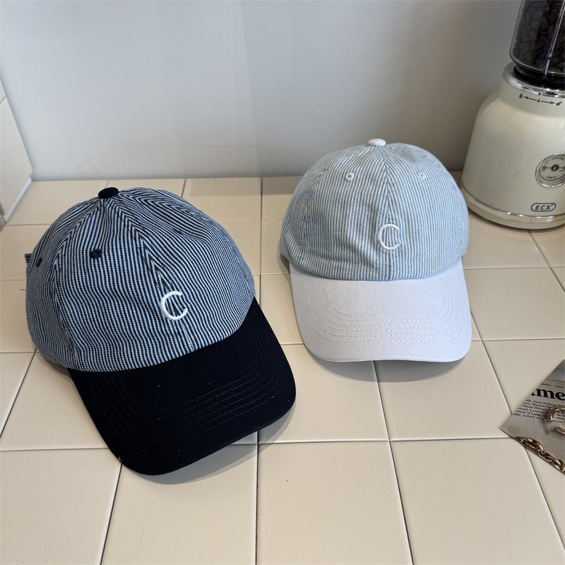 Men's Classic Striped Baseball Cap Kalsten
