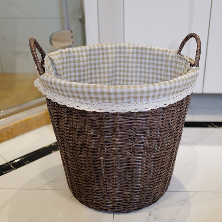 Washing Basket Set Made of Woven Material Kalsten