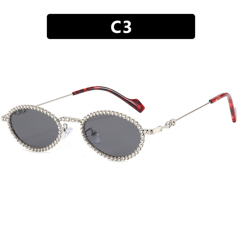 Women's extravagant sunglasses with original frame and modern lenses Kalsten