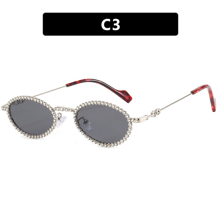 Women's extravagant sunglasses with original frame and modern lenses Kalsten