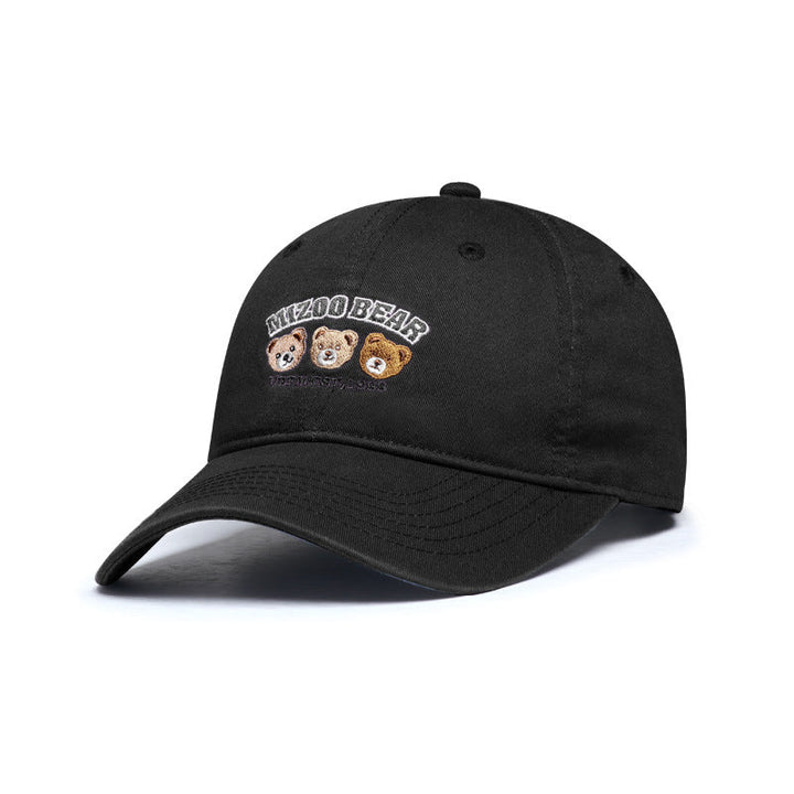 Women's playful cotton cap with embroidered animal design Brehn