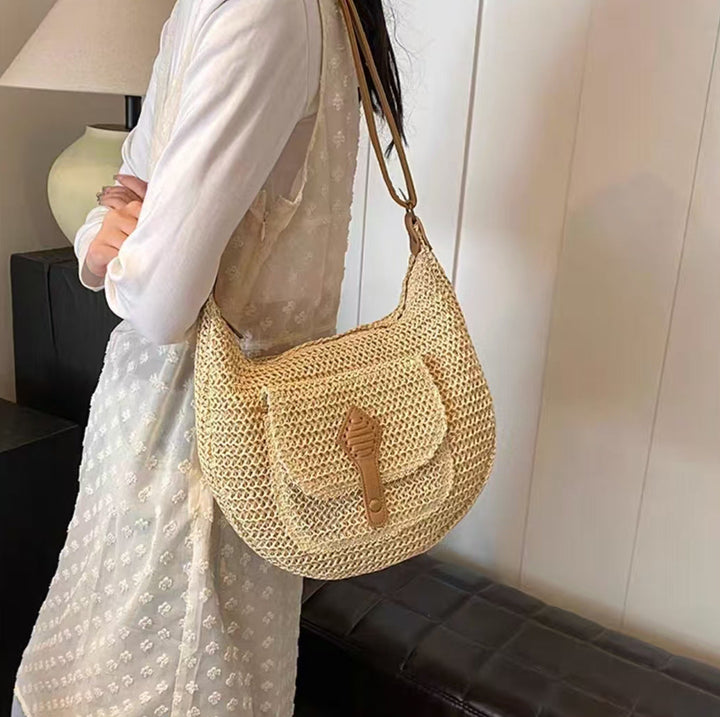 Handcrafted Shoulder Bag in Modern Boho Style Kalsten