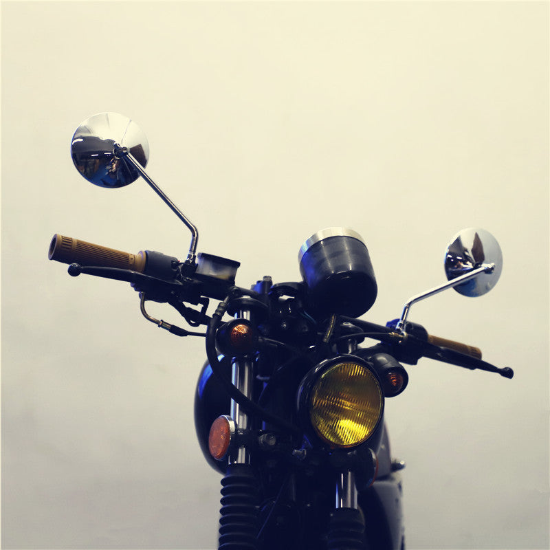 Adjustable motorcycle rearview mirror with modern design and high visibility Kalsten