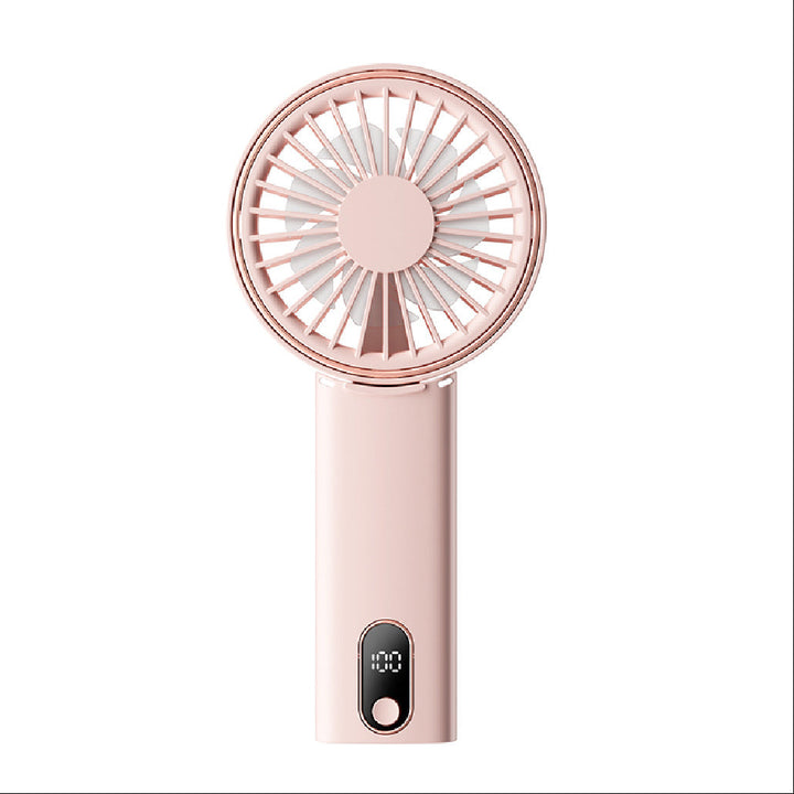 Women's portable hand fan with digital display Kalsten