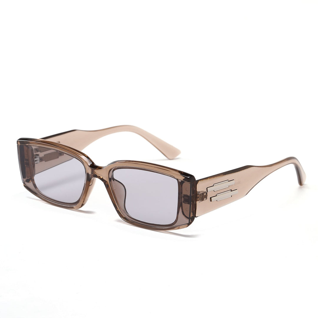 Women's elegant rectangular sunglasses with stylish acetate frame Kalsten