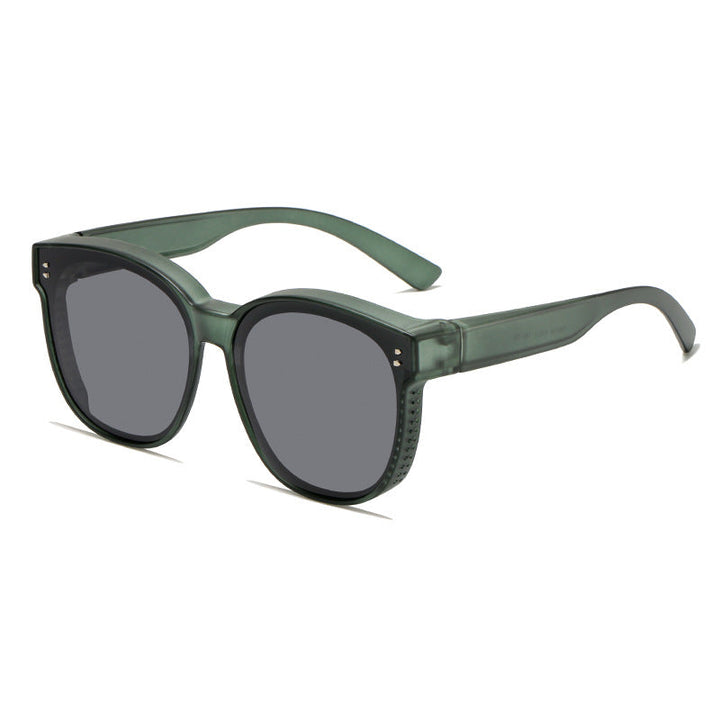 Women's fashionable square sunglasses with UV protection and comfortable temples Kalsten