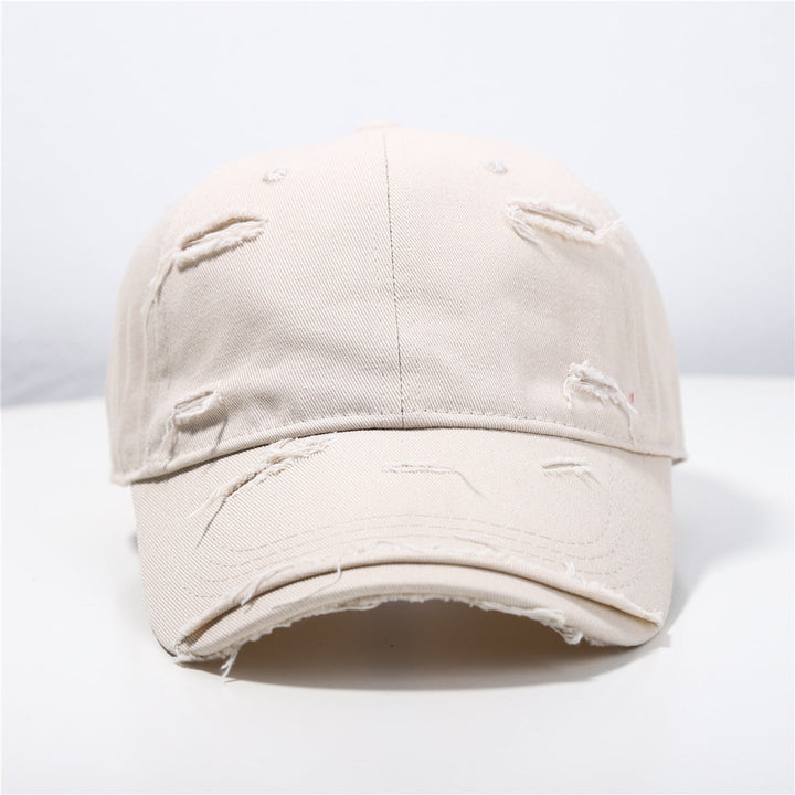 Men's Distressed Classic Cotton Baseball Cap Kalsten