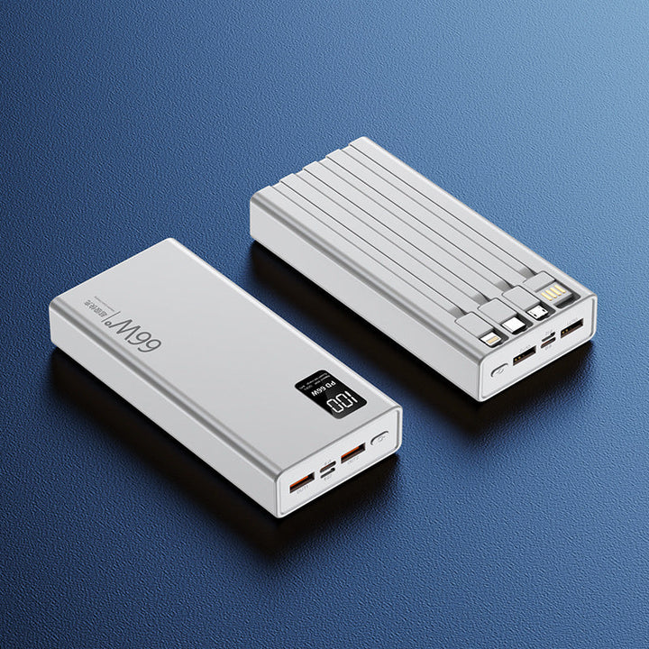 High-performance power bank with integrated fast charging function and digital charging display Kalsten