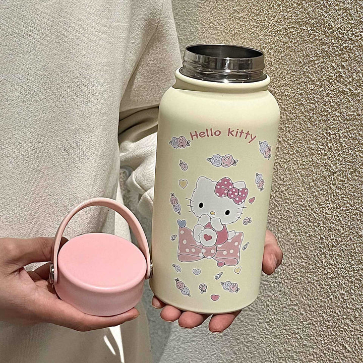 Women's insulated drinking bottle with creative Hello Kitty design Kalsten