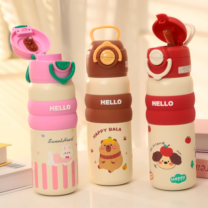 Ladies Stylish Insulated Drinking Bottle with Playful Design Kalsten