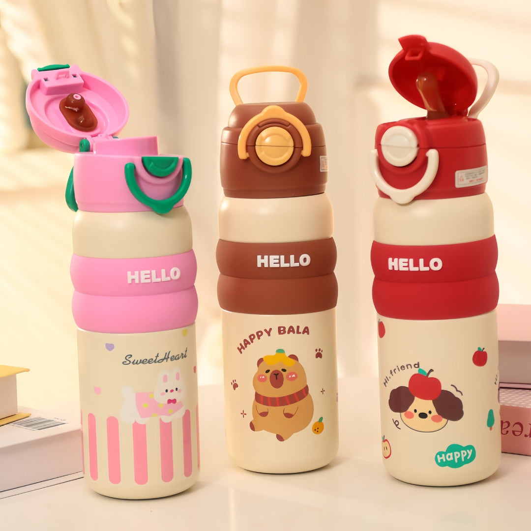 Creative water bottle with leak-proof lid Kalsten
