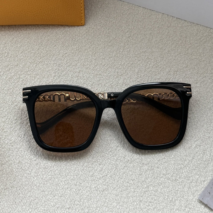 Oversized Retro Frame Sunglasses Kalsten