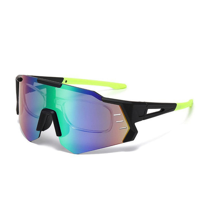 Women's Sporty Racing Sunglasses with Adjustable Nose Pad and High-Quality UV Protection Kalsten