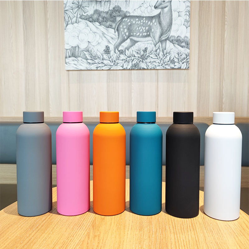 Ladies High Quality Stainless Steel Drinking Bottle with Non-Slip Grip Kalsten