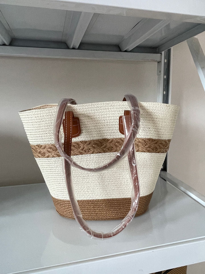 Elegant Braided Shopping Bag Kalsten
