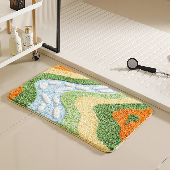 Artistic Plush Area Rug Kalsten