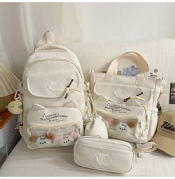 Multi-Functional School Backpack and Tote Bundle Kalsten