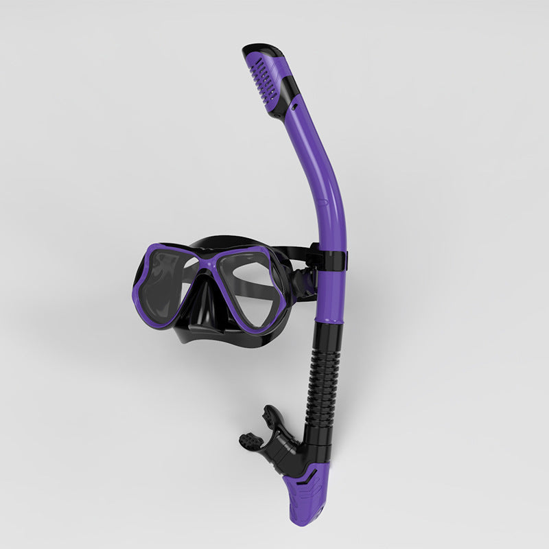 Snorkel mask with ergonomic fit and innovative breathing technology Kalsten