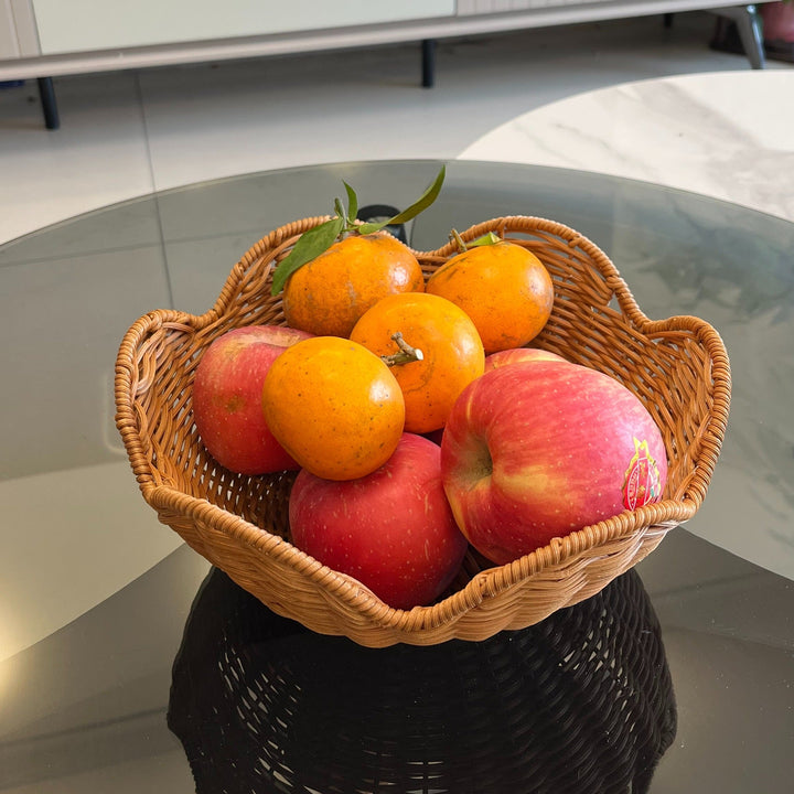 Ladies Decorative Basket in Flower Shape Kalsten