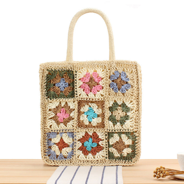 Handmade Shoulder Bag In Floral Patchwork Design Kalsten