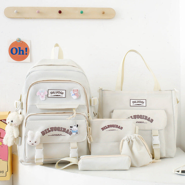 Versatile All-in-One School Backpack and Tote Set Kalsten